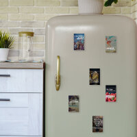 10 Kühlschrank-Magnete I 55 x 88 mm I mit schönen Motivationssprüchen I dv_181