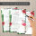 Briefpapier Set  Flamingo I 50 Blatt 90 g/m²  DIN A4 I stilvolles Schreibpapier vielseitig verwendbar pink grün weiß I Geburtstag Urkunde Speisekarte I dv_209