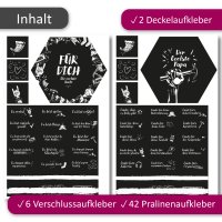 younikat Grabschmuck wetterfest aus Acryl 12 cm I Grabdekoration mit Spruch I Grabstecker Herz I Grab Deko - Opa, wir vermissen dich I you0268