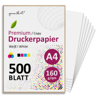 younikat Druckerpapier A4 160g/m² 500 Blatt...