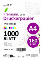 younikat Druckerpapier A4 160g/m² 1000 Blatt...