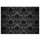 younikat 100 Stück Tischunterlagen Black Ornament I DIN A3 (420 x 297 mm) I Platzset aus Papier in schwarz, edel I Einweg Tischset I Einmal-Platzdeckchen I dv008