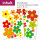 Aufkleber Set Blumen Blümchen bunt I Flower-Power Sticker I kfz_243