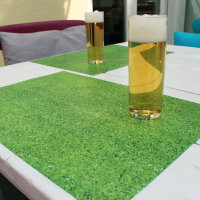 100 Tischunterlagen in Rasen-Optik