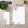 Briefpapier Set Aquarell-Blumen Rose mit Umschlägen I 50 Blatt 90 g/m² DIN A4 I stilvolles Schreibpapier vielseitig verwendbar grün rosa I Geburtstag Urkunde Speisekarte I dv_470