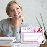 Meerjungfrau Stundenplan I magnetisch