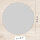 younikat Mauspad in grau I Ø 22 cm rund Mousepad in Standard-Größe rutschfest I schlicht modern zeitlos I dv635