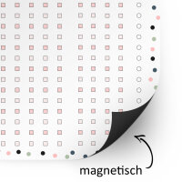 Haushaltsplan Konfetti Design I mit magnetischer Rückseite I DIN A4 I Whiteboard Putzplan abwischbar I To-Do-Liste für den Haushalt Familie WG I dv935