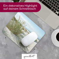 younikat Mauspad Dünen I 24 x 19 cm Mousepad in Standard-Größe I rutschfest I Urlaub Reise Strand Landschaft I mit Oberflächenschutz I für Büro und Gaming I dv946