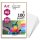younikat 100 Stück Postkarten DIN A6 weiß 400 g/m² Papier blanko - dv1004