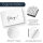 12er-Postkarten Set | Dots | DIN A6 | Geburtstagskarte | ohne Linien | dv_1041