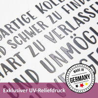 Aufstellschild Motiv großartige Kollegen mit Holzsockel | Spruch | Kollegen | Abschiedsgeschenk-Idee | 15 x 15 cm I dv_1334