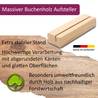 Aufstellschild Motiv großartige Kollegen mit Holzsockel | Spruch | Kollegen | Abschiedsgeschenk-Idee | 15 x 15 cm I dv_1334