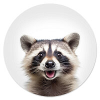 younikat Mauspad mit Waschbär Motiv