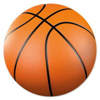 Mauspad Basketball rund 22 cm