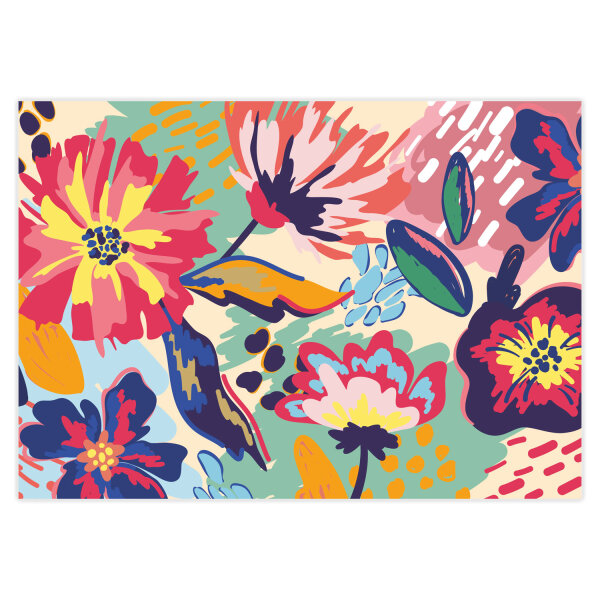 bunte Blumen