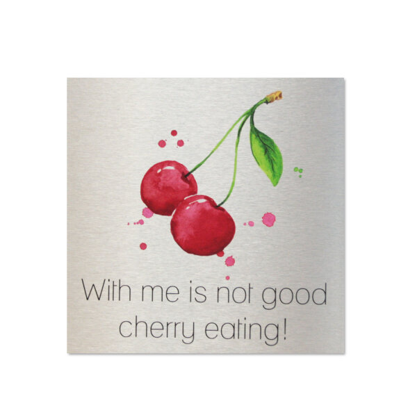 Cherry eating