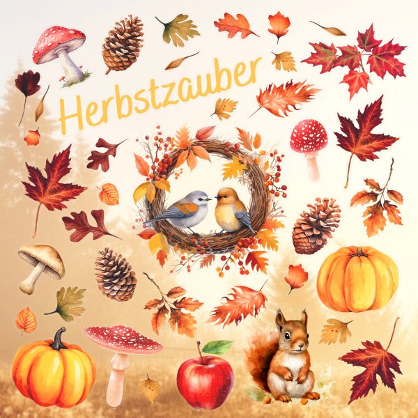 Herbstzauber Braun