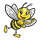 Lächelnde Biene I 10 cm
