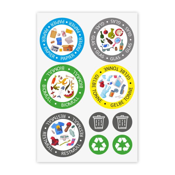 Symbole Rund 9cm -D-