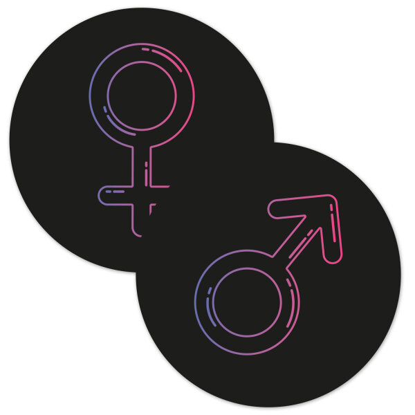 Geschlechter Symbole