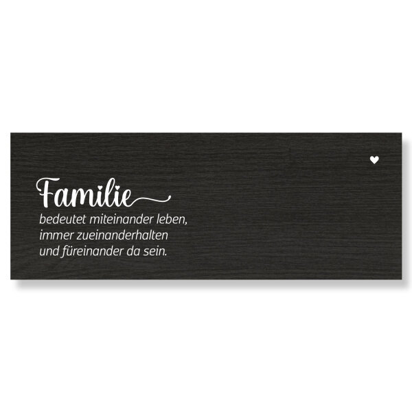 Familie miteinander leben