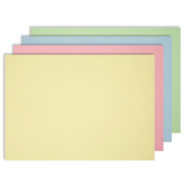 Pastell Bunt 4er Set